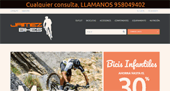 Desktop Screenshot of jaimezbikes.com